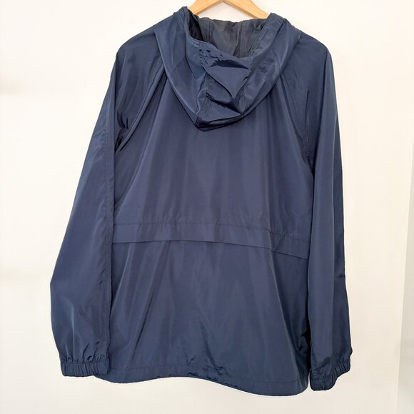 Madewell Packable Waterproof Raincheck Raincoat Size Large Gorpcore Minimalist - Picture 5 of 10